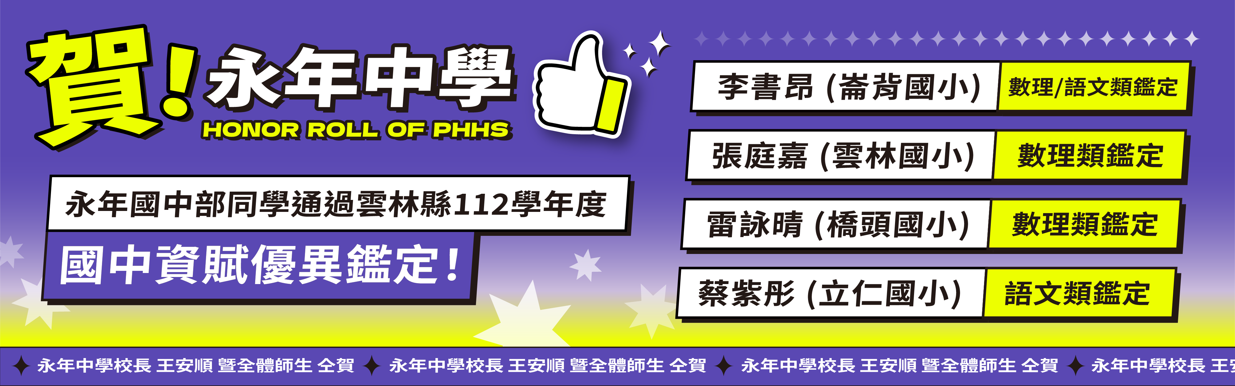 112國中鑑定資優